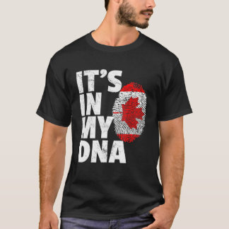 Its In My Dna Canadian Canada Flag Pride National  T-Shirt