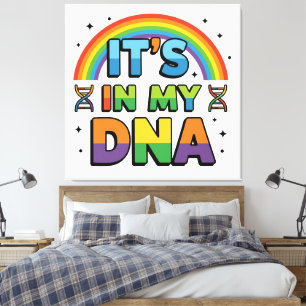 It's In My DNA Canvas Print