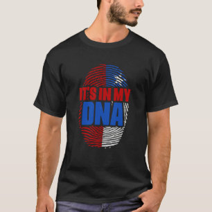 It's In My DNA Chile Country Flag Citizenship Race T-Shirt