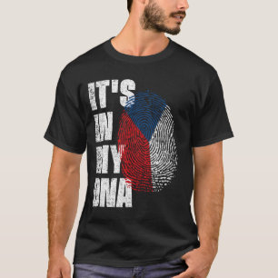 IT'S IN MY DNA Czech Republic Flag T-Shirt