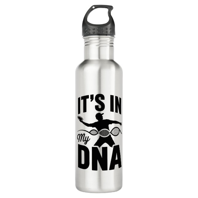 It's in My Dna Disc Golf 710 Ml Water Bottle (Front)