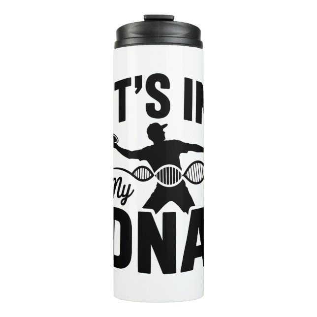 It's in My Dna Disc Golf Thermal Tumbler (Front)