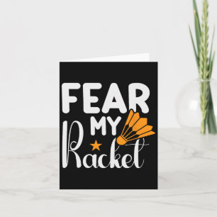 It's In My Dna Dminton Shuttle Racket Dminton Play Card