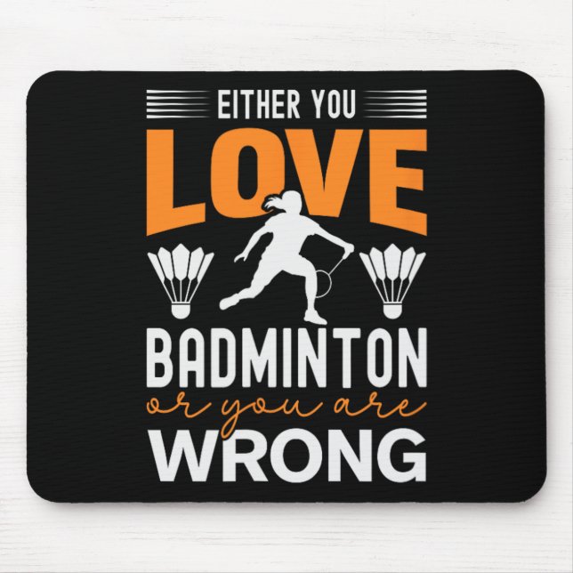 It's In My Dna Dminton Shuttle Racket Dminton Play Mouse Mat (Front)