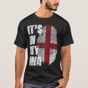IT'S IN MY DNA England Flag English T-Shirt