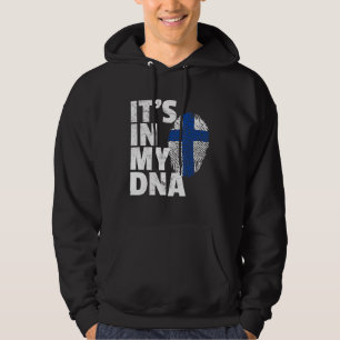 Its In My Dna Finland Flag Pride National Country  Hoodie