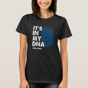 It's In My Dna Finland Flag Support Finland T-Shirt