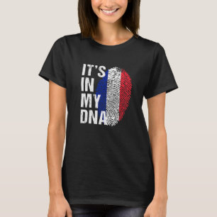 It's in My DNA France French dad mom son friend T-Shirt