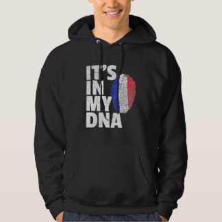 Its In My Dna French France Flag Pride National Co Hoodie