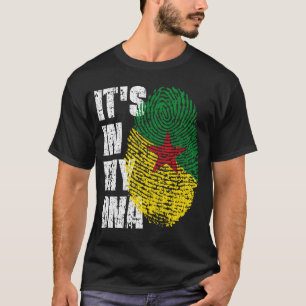 IT'S IN MY DNA French Guiana Flag Boy Girl Gift T-Shirt
