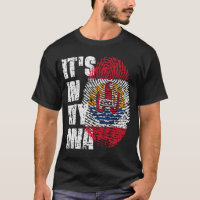 IT'S IN MY DNA French Polynesia Flag Boy Girl Gift