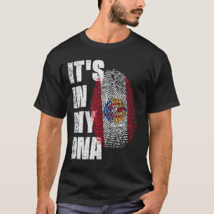 IT'S IN MY DNA French Polynesia Flag T-Shirt