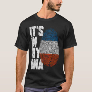 It's In My DNA French Shirt Proud Hispanic Gift Fr