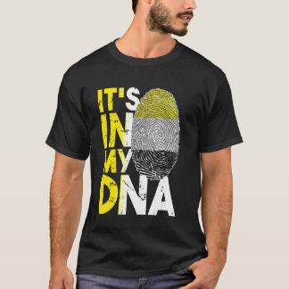 It's In My DNA Garifuna Flag Afro Caribbean T-Shir T-Shirt