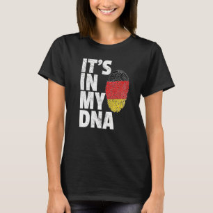 It's In My Dna German Germany Flag Men Women T-Shirt