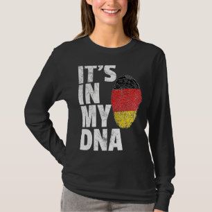 It's In My Dna German Germany Flag   Men Women T-Shirt