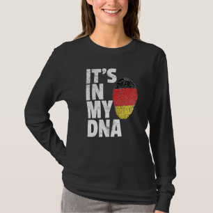 It's In My Dna German Germany Flag Men Women T-Shirt
