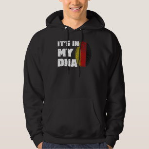 It's In My DNA Germany Flag Fingerprint Men Women Hoodie