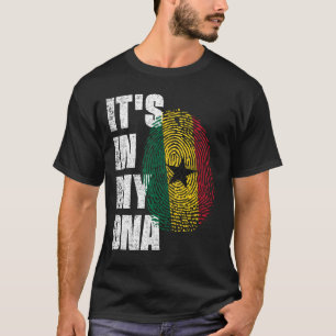 IT'S IN MY DNA Ghana Flag T-Shirt