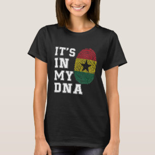 It's In My DNA Ghana Proud Ghana Flag T-Shirt