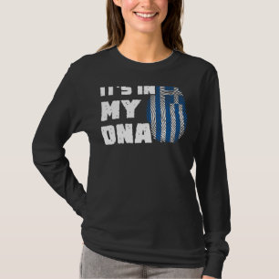 It's In My DNA Greece Flag Fingerprint Men Women T-Shirt