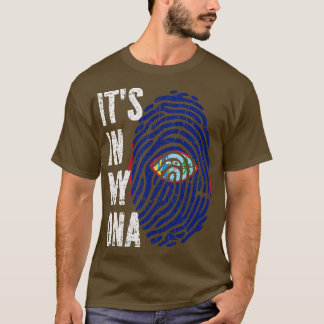 ITS IN MY DNA Guam Flag Men Women Kids T-Shirt