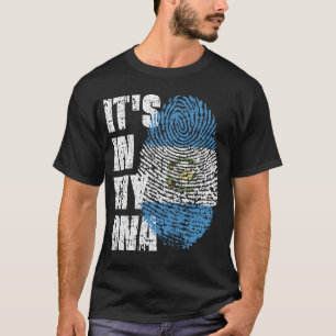 IT'S IN MY DNA Guatemala Flag Boy Girl Gift T-Shirt