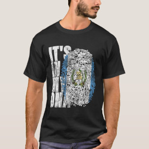 It'S In My Dna Guatemalan American Guatemala Flag T-Shirt