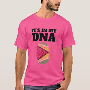 It's In My DNA Guyana Roots Fingerprint Proud Guya T-Shirt