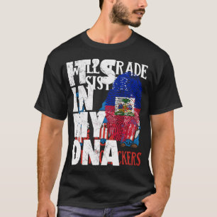 It'S In My Dna Haiti Haitian Flag Mens Mum Womens T-Shirt