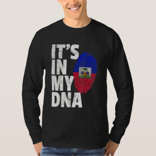 It's In My Dna Haiti Haitian Flag Pride T-Shirt