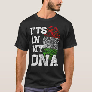 It's In My DNA Hungarian Fingerprint Proud Hungary T-Shirt
