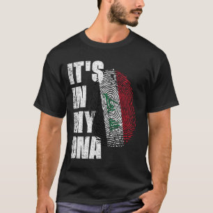 IT'S IN MY DNA Iraq Flag T-Shirt