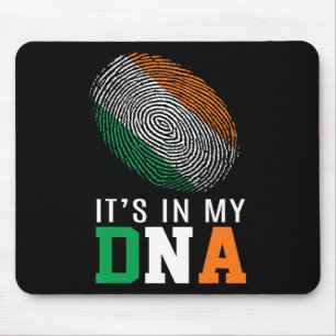 It's In My Dna Ireland Irish Flag Gifts Men Women Mouse Mat
