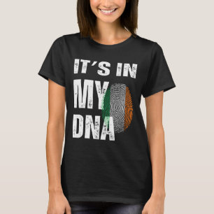 It's In My Dna Ireland Irish Flag Gifts Men Women T-Shirt