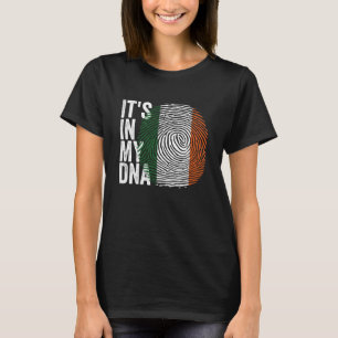 Its In My DNA Irish Retro Vintage Celtic Ireland F T-Shirt