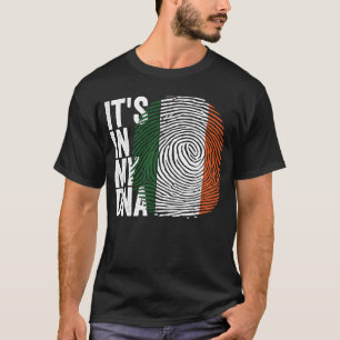 Its In My DNA Irish Retro Vintage Celtic Ireland F T-Shirt