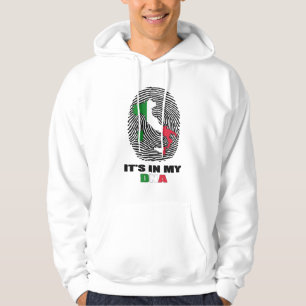 It's In My DNA Italy Patriotic Proud Italian Hoodie