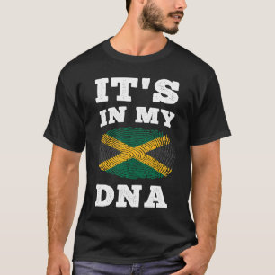 Its In My DNA Jamaica Flag Jamaican T-Shirt