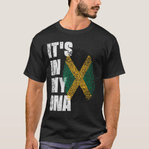 IT'S IN MY DNA Jamaica Flag T-Shirt