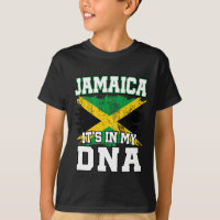 It's In My DNA Jamaican Pride Jamaica Flag Lover