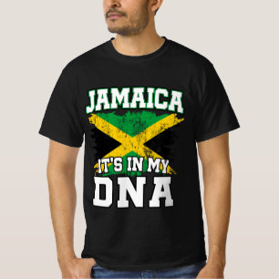 It's In My DNA Jamaican Pride Jamaica Flag Lover T-Shirt