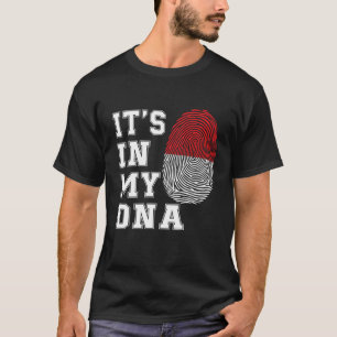 It's In My DNA Java Proud Gift Indonesia Flag T-Shirt