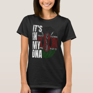 It's in My DNA Kenya National Flag Kenyan Boy Girl T-Shirt