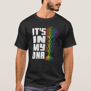 It's In My DNA LGBT Flag Transgender Rainbow Gay P T-Shirt