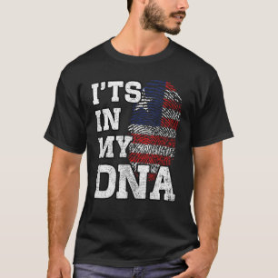 It's In My DNA Liberian Fingerprint Proud Liberia T-Shirt
