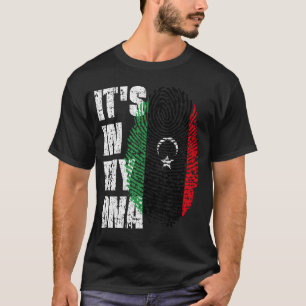 IT'S IN MY DNA Libya Flag Boy Girl Gift T-Shirt
