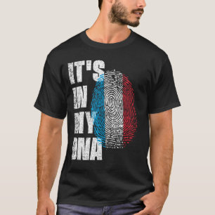 IT'S IN MY DNA Luxembourg Flag T-Shirt