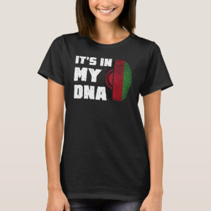 It's In My DNA Malawi Flag Fingerprint Men Women T-Shirt