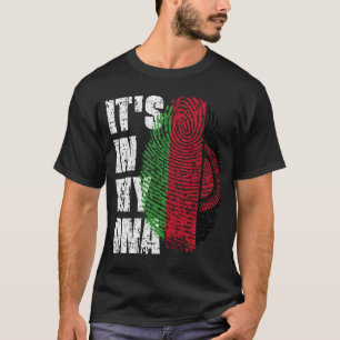 IT'S IN MY DNA Malawi Flag Malawian  T-Shirt